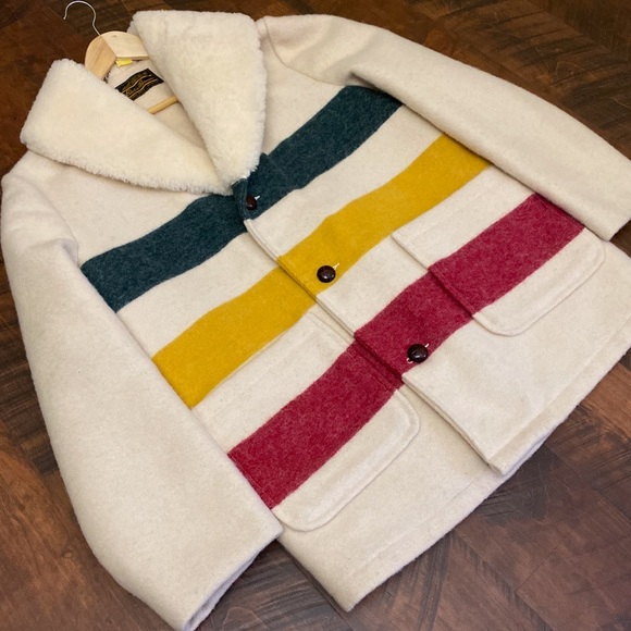 Eddie Bauer Other - VINTAGE WOOLRICH HUDSON’S BAY COAT